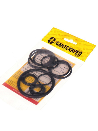 Набор прокладок сантехнических для латунных американок, 1/2