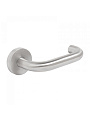Ручка дверная Стандарт, 0203 SS (35-70) INOX, 14 871, нержавеющая сталь