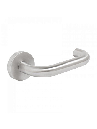 Ручка дверная Стандарт, 0203 SS (35-70) INOX, 14 871, нержавеющая сталь