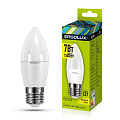 Лампа светодиодная Свеча 7Вт E27 3000K 172-265В Ergolux LED-C35-7W-E27-3K