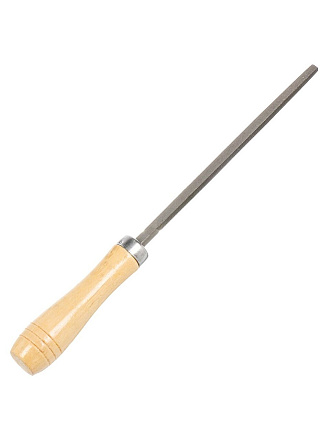 Напильник квадратный, 150 мм, №2, деревянная ручка, Bartex, 12001