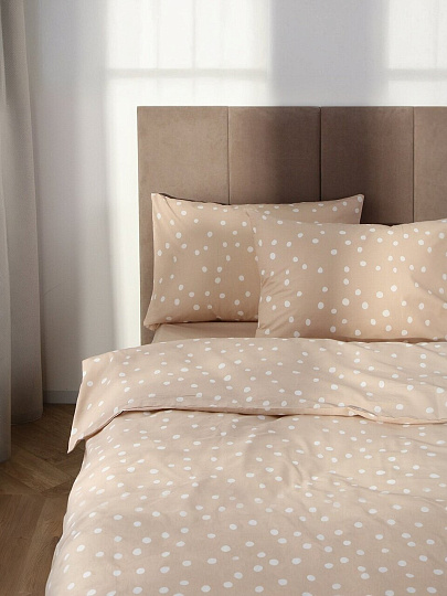 Постельное белье 1.5-спальное, 2 наволочки 50х70 см, пододеяльник 145х215 см, Silvano, поплин, 20464