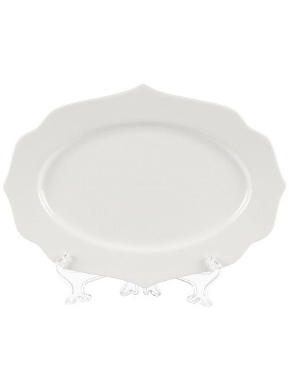 Блюдо фарфор, сервировочное, 21.5х30х2 см, Belle, 0850077