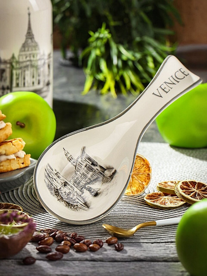 Подставка для ложки, доломит, Daniks, Фьюжн