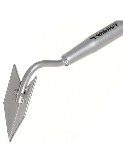 Бороздовичок сталь, 35 х 315 мм, черенок пластиковый, Grandy, Connect