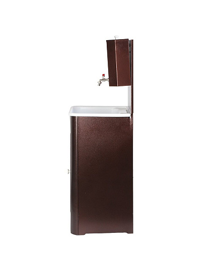 Умывальник металл, с мойкой, пластик, без ЭВН, 20 л, античная медь