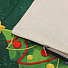 Чехол на подушку Санта с подарками, 100% полиэстер, 45х45 см, зеленый, Y9-136 - фото 2