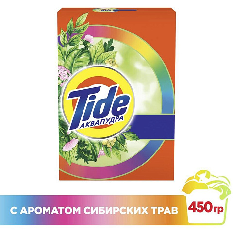 Стиральный порошок автомат Tide Color Сибирские травы, 450 г