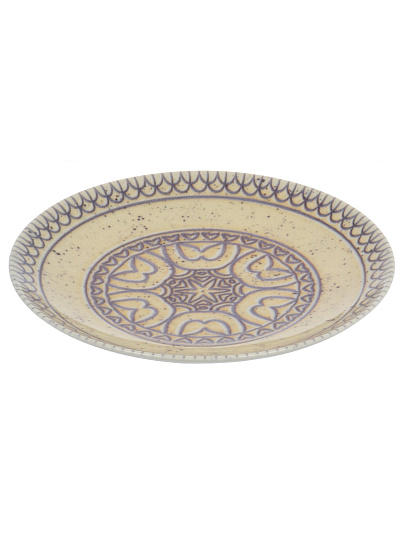 Тарелка десертная, фарфор, 17.5 см, круглая, Универсал Корица, Добрушский фарфоровый завод, 4С1282Ф34