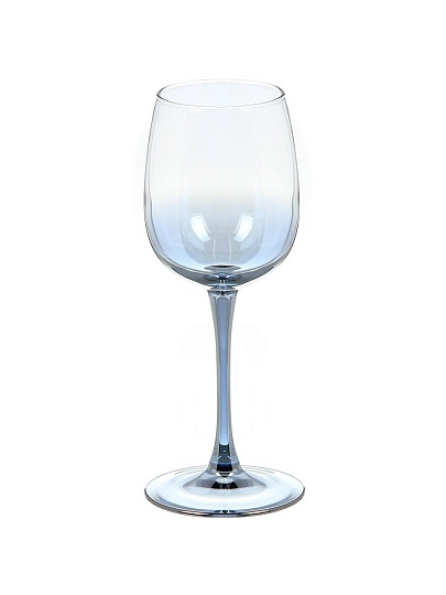 Бокал для вина, 300 мл, стекло, 3 шт, Glasstar, Черное море Омбре эдем, аллегресс, RNBSO_8164_11