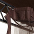 Шатер с москитной сеткой, коричневый, 3х3х2.75 м, четырехугольный, с двойной крышей, Green Days - фото 4