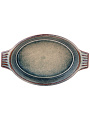 Форма для запекания керамика, 19х31х6.5 см, 1.3 л, овальная, Agness, Reactive Beige, 780-114 - фото 3
