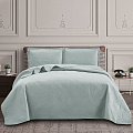 Текстиль для спальни евро, покрывало 230х250 см, 2 наволочки 50х70 см, Silvano, Ультрасоник Астра, серые