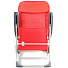 Кресло складное пляжное 60х60х112 см, красное, сетка, 100 кг, Green Days, YTBC048-3 - фото 4