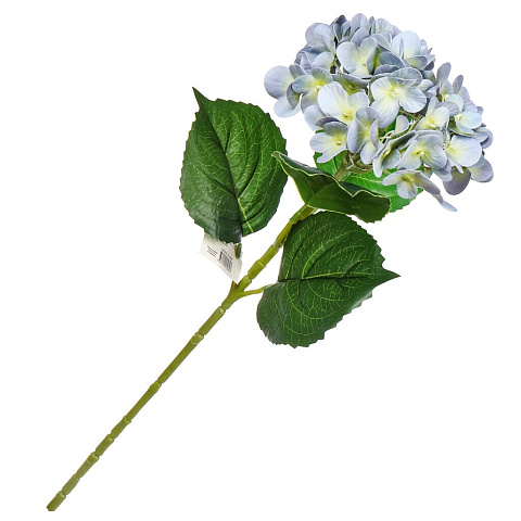Цветок искусственный Гортензия, 68 см, светло-голубой, Y4-6938