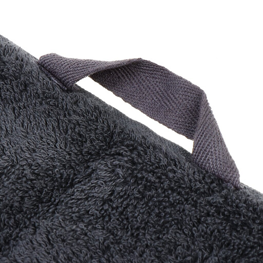 Полотенце банное 70х140 см, 100% хлопок, 600 г/м2, Бархатное, Bella Carine, серое, Турция, FT-4-70-0927-2