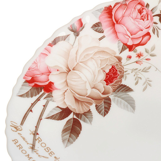 Салатник стеклокерамика, круглый, 15 см, 0.44 л, Шарм, TW60