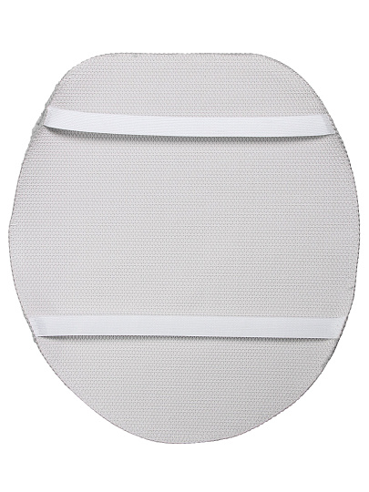 Набор ковриков для ванной и туалета, 3 шт, 0.5х0.8, 0.5х0.4, 0.4х0.45 м, полиэстер, графит, Silvano, Мона, Y4-11498, без рисунка