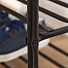 Полка для обуви, металл, 3 секции, 79х33х59 см, черная, Nika, ЭТК3/Ч - фото 6