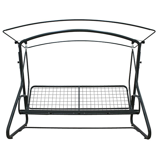 Качели садовые 4-местные, 232х125х195 см, 380 кг, Arno, Оазис Люкс+, раскладываются в кровать, с москитной сеткой, бордовые, 2016-КД-40/Л+, металл