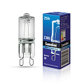 Галогеновая лампа без рефлектора, прозрачная, 220V, 2000 часов, Вт - 25, Camelion G9 25W CL - фото 2