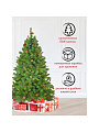 Елка новогодняя напольная, 150 см, Снежная королева, ель, зеленая, хвоя ПВХ пленка, 32150, ЕлкиТорг - фото 3