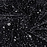 Плед 2-спальный, 180х200 см, 100% полиэстер, Silvano, Звездное небо, черный, SР-237 - фото 4