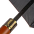 Зонт унисекс, механический, 8 спиц, 70 см, полиэстер, черный, Y822-058 - фото 3