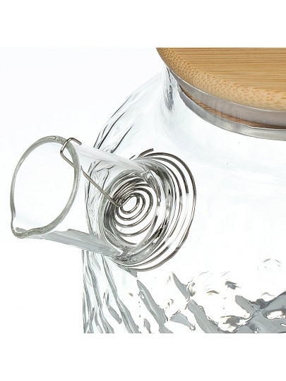 Чайник заварочный стекло, 1 л, с ситечком, Daniks, B050190