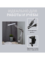 Светильник настольный 8 Вт, белый, Эра, NLED-507-8W-W, Б0058337, на струбцине - фото 2