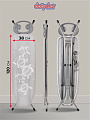 Доска гладильная 120х38 см, Глория, подставка для утюга, встроенная розетка, удлинитель 2 м, Dogrular, 224703, в ассортименте - фото 4