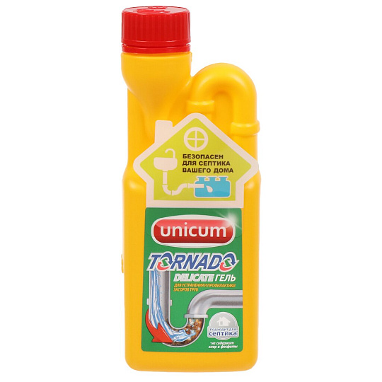 Средство от засоров Unicum, Торнадо, 500 мл