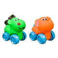 Игровой набор Bondibon, 6 см, лошадка, слон на колесах, 2 шт, ВВ3422