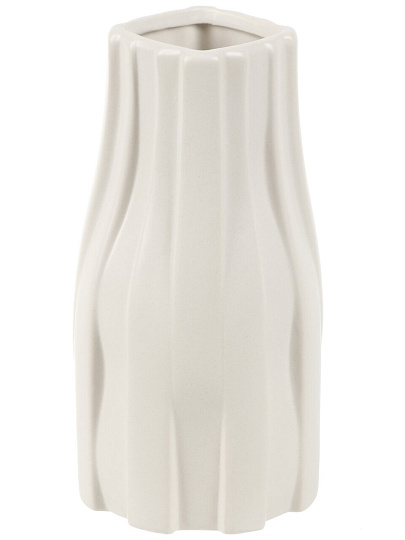 Ваза для сухоцветов керам, настольная, 10.5х20.5 см, Антуриум, бел, Y4-11046