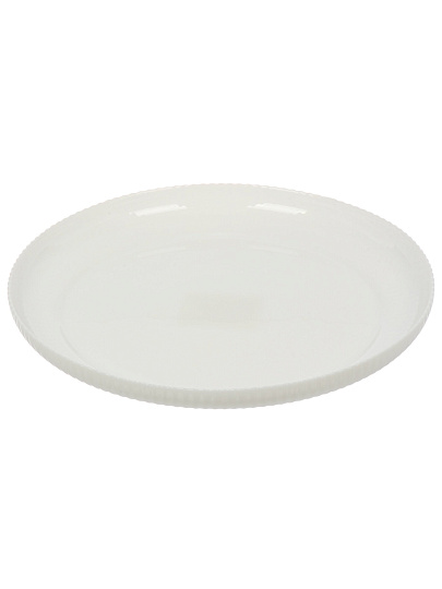 Тарелка обеденная, стеклокерамика, 25 см, круглая, Жемчужина, МФК, DKP100