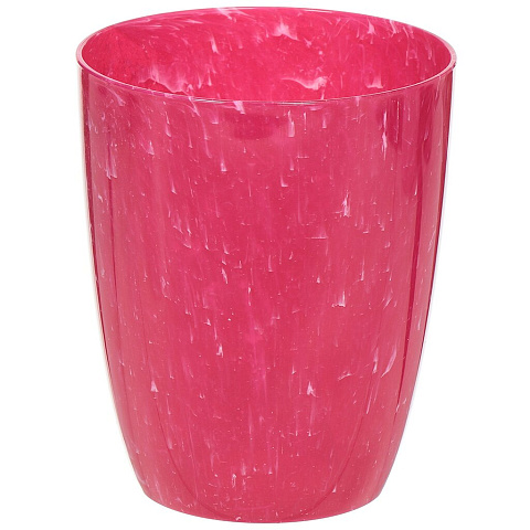 Горшок для цветов пластик, 1.4 л, 16х16 см, красный, Idea, Камелия, М 3176