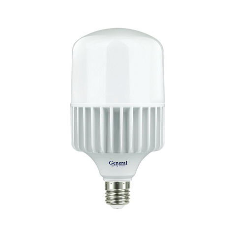 Лампа светодиодная E27, 100 Вт, 230 В, 6500 К, свет холодный белый, General Lighting Systems, GLDEN-HPL, высокомощная, 694300