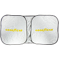 Шторка солнцезащитная на лобовое стекло, Goodyear, GY-SV-01, 153х75 см, универсальная складная, GY005301