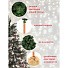 Елка новогодняя напольная, 150 см, Натуральное дерево, ель, зеленая, хвоя ПВХ пленка, P19 - фото 6