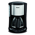 Кофеварка электрическая, капельная, стекло, 1.25 л, Tefal, CM361838, 1000 Вт, для молотого кофе