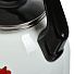 Чайник сталь, эмалированное покрытие, 3 л, со свистком, с пластиковой кнопкой, Сибирские товары, Гранатовый сок, индукция, белый, С2717.3 - фото 6
