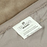 Текстиль для спальни евро, 240х260 см, 2 наволочки 50х70 см, 100% полиэстер, Silvano, Рахат-лукум, пудрово-бежевые - фото 5