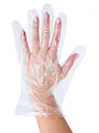 Перчатки полиэтилен, одноразовые, 100 шт, комплект 50 пар, размер M, средний, 12 микрон - фото 3
