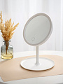 Зеркало настольное, 17х27 см, круглое, с подсветкой, 3 уровня яркости, белое, A070043 - фото 3