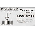 Смеситель для кухни, Эверест, черный, хром, B59-071F - фото 7