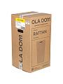 Кашпо пластик, 14 л, 29х29х56.3 см, автополив, для цветов, коричневое, Ola Dom, Rattan - фото 12