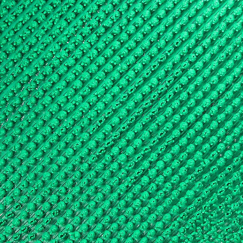 Коврик грязезащитный, 90х1500 см, прямоугольный, пластик, в рулоне, зеленый, Травка