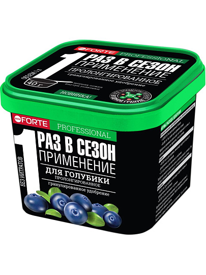 Удобрение для голубики, с биодоступным кремнием, минеральное, гранулы, 1 л, Bona Forte