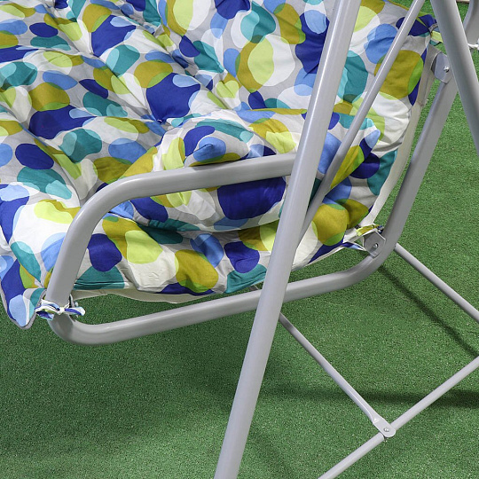 Качели садовые 2-местные, 228х121х144.5 см, 180 кг, Лора, с 1272, металл