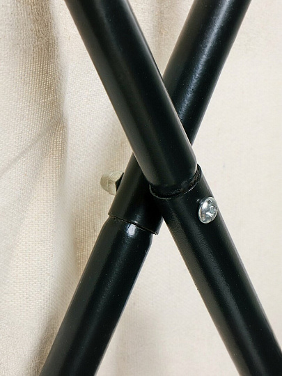 Корзина для белья, 47х42х54 см, прямоугольная, полиэстер, железо, белая, Y6-6568